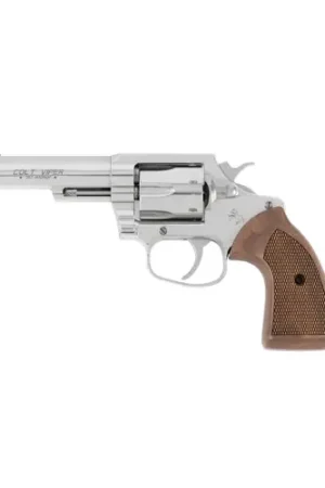 Top-Selling | COLT Viper 4.25” 357 Mag 6rd Revolver w/ Walnut Grips - Stainless