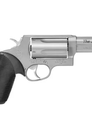 TAURUS Judge 45 LC / 410 Gauge 3" 5rd Revolver w/ Fiber Optic Sights - Stainless | Exclusive Offer