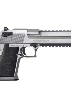 Daily Deal | MAGNUM RESEARCH Mark XIX 357 Mag / 38 Special 6" 9rd Pistol w/ Integral Muzzle Brake | Stainless