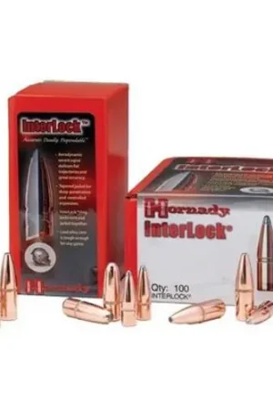 Limited Quantity - HORNADY Reloading Bullets SP-RP 338 Cal 225 Grain 100rd