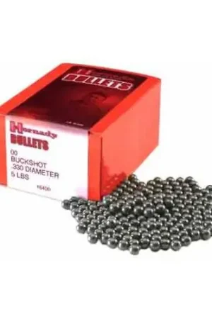 Act Fast - HORNADY 00 Buckshot .330 Diameter 5 lbs.pk