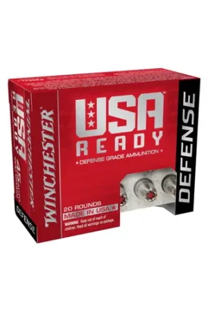 WINCHESTER USA Ready 45 ACP 200 gr Hex Vent Hollow Point Ammunition | 20 Rounds - Popular