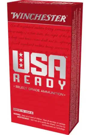 WINCHESTER USA Ready 10MM 180gr FMJ Ammunition | 50 Rounds | Ends Today