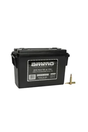 Act Fast - AMMO INC 223 Rem 55Gr FMJ Signature Rifle 200rd