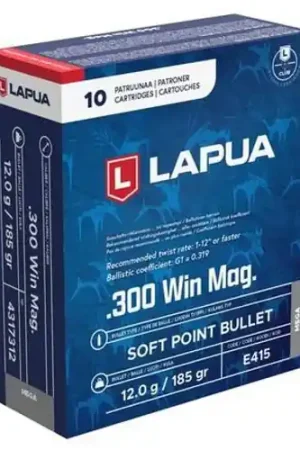 Act Fast - LAPUA AMMO 300 Win Mag 185Gr Mega 10rd