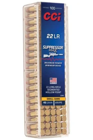 Add to Cart | CCI 22 LR 45Gr Suppressor Max 970 FPS 100rd