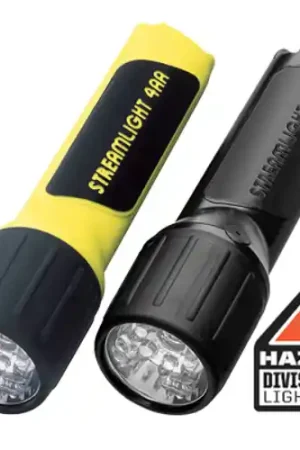 Clearance Price - STREAMLIGHT 4AA LED - alkaline batteries - Black