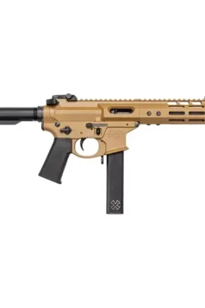 NOVESKE Braceless Pstl G4 CryBaby 9mm 8.1" - Tiger Eye Brown | Limited Offer