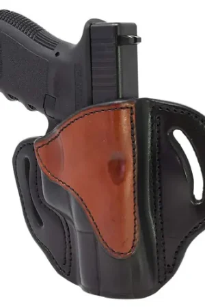 1791 GUNLEATHER Belt Holster Size 2.1 Brown On Black RH - Top Pick