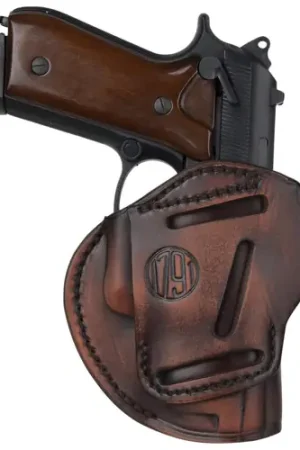 1791 GUNLEATHER 3 Way Holster OWB Size 5 Vintage Ambi - Special Offer