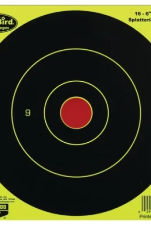 Bell and Carlson Dirty Bird Yellow 6 Bullseye Tgt 12 inch Round 100 Pack - Order Direct