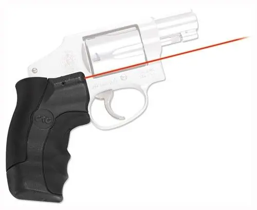 Crimson Trace Lasergrip LG-350 for S&W J-Frame Round Butt 5mW Red Laser Sight - Hot Buy
