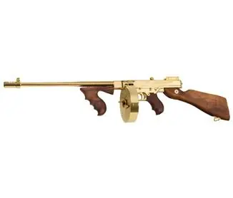 Auto-Ordnance 1927A-1 Titanium Gold Plated Blem .45 ACP Rifle - Super Sale