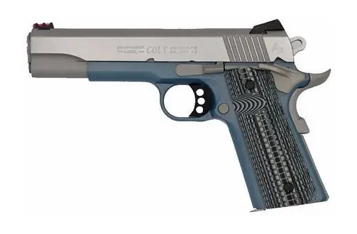 Colt Competition Series 1911 .45 ACP Titanium Blue Pistol - Buy Online