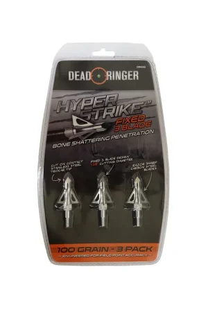 Exclusive Offer | Dead Ringer Hyper Strike 3 Blade Fixed 100 Grains