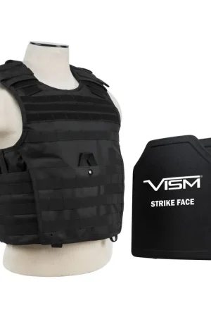 Buy Direct | NcSTAR Expert Carrier Vest with 10x12 PE Hard Plates Black