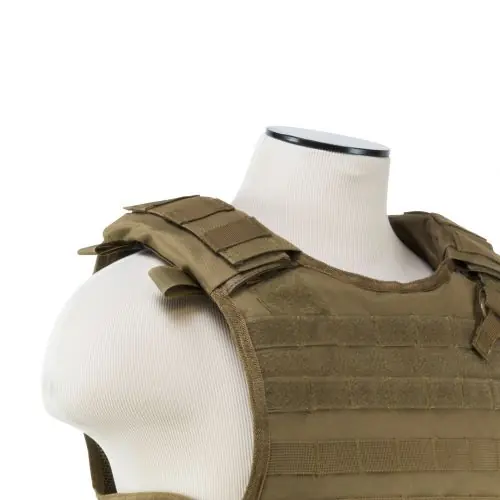 Factory Price - NcSTAR VISM Quick Release Plate Carrier with Level III Plus 10x12 Shooters Cut PE Plates