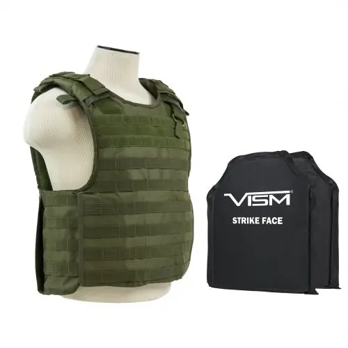Don't Miss Out | NcSTAR VISM Quick Release Plate Carrier Level IIIA Shooters Cut 10x12 Panels Included
