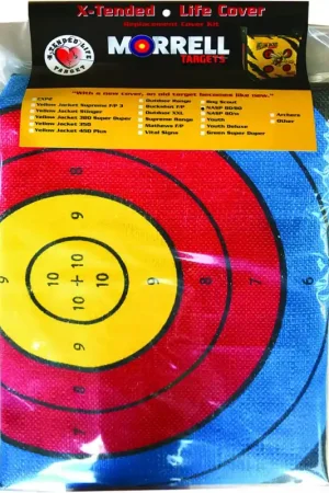 Morrell NASP Eternity Replacement Bag Target Cover 80cm Face Both Sides - Premium Quality