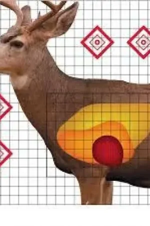 Pro-Shot Products Mule Deer Sight-In Target 25 in x 25 in 5 Pack - Last Chance