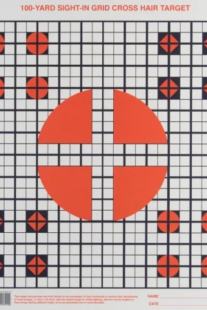Price Cut - 30-06 Sight in Grid Target 20 pk.