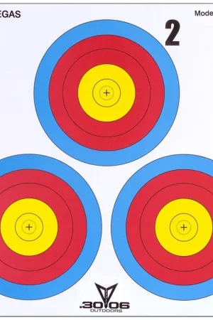 Daily Deal - .30-06 Outdoors Vegas 3-Spot 17x17 Paper Targets Vegas 3-Spot
