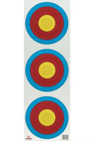 .30-06 Outdoors 3 Spot Vertical Paper Targets 100 pk - Fast Delivery