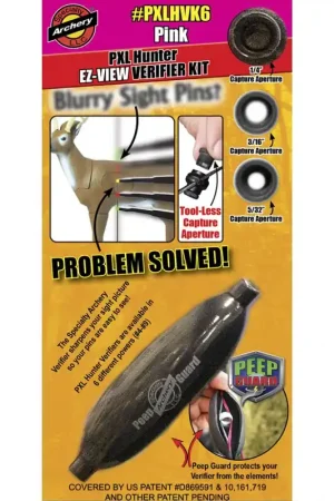 Don't Miss Out | Specialty Archery PXL Hunter EZ-View Verifier Kit No. 6 Pink