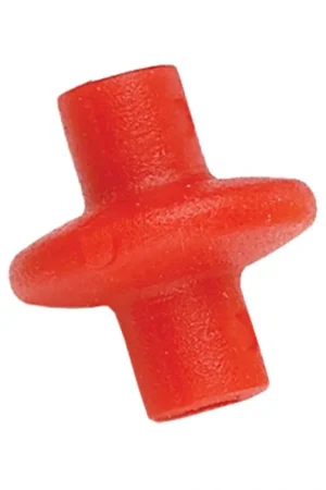Direct From Manufacturer | Pine Ridge Archery Slotted Kisser Button Slide-On Slotted Red
